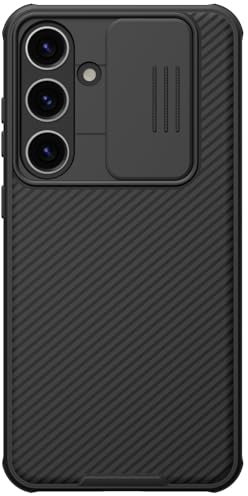 Nillkin Custodia magnetica CamShield adatta per Samsung Galaxy S24 Plus - Compatibile con MagSafe - Fotocamera Slider Cover posteriore Nero