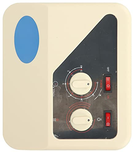 Langlebiger Saunaofen Regler mit Kompakter Struktur, Hochwertiges PP Kunststoffmaterial, Einfache Installation, Saunaofen Zubehör für 3-9 kW Saunaheizungen