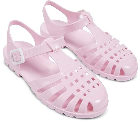 JUJU Factory Warehouse Jelly Shoes For Women | UK Size 4 | Pink Waterproof Summer Sandals