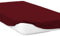 Mixi Trends Spannbettlaken Jersey Spannbetttuch 100% Baumwolle Bettlaken Bettlaken, Größe:180 x 200 cm, Farbe:Weinrot