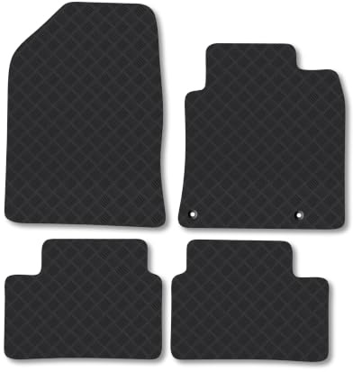 Fits Kia Xceed (2018+) 3mm Rubber Car Mats | Tailored Fit Durable Floor Mats Full Coverage Protection Waterproof Accessories Easy Clean Anti Slip Made in the UK