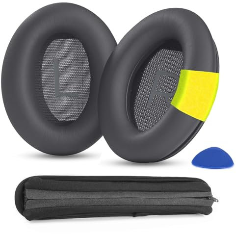 TaiZiChangQin Ear Pads Cushions Replacement Compatible with Bose QuietComfort 45 QC45 QC35 QC35ii QuietComfort SE/New Quiet Comfort Wireless Headphone Earpads Headband Covers