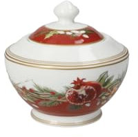 Brandani 89964 Zuccheriera Carol in New Bone China - Eleganza Festiva