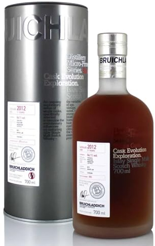 Bruichladdich Micro Provenance Virgin Oak 2012 11 Year Old Whisky - Cask No.0917 70cl