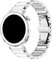Bracelet en céramique de 18mm Pour Huawei Watch GT5 Pro 42mm /GT5 41mm/GT4 41mm, bracelet de remplacement for femmes avec boucle en acier inoxydable(Silver,For GT5 Pro 42MM)