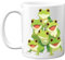 Frog Gifts - Pyramid of Animals - Happy Birthday Gifts Frog Mother's Day Presents, Gift Father's Day, 11oz Ceramic Dishwasher Safe Premium Mugs
