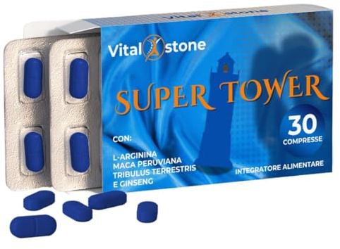 Integratore Uomo Maca + Tribulus + Arginina + Ginseng + Zinco | Made in Italy