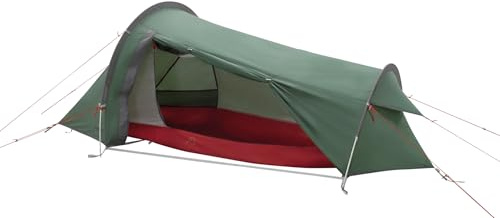 Robens Cress 1 Pro Tunnelzelt 1 Person Camping Backpacking 46x12cm Packmaß 1,8kg Aluminiumstangen 4000mm Wassersäule
