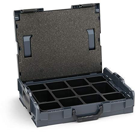 Bosch Sortimo L-Boxx 102 anthrazit mit Einsatz 12-fach