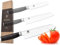 kai Shun Premier Tim Mälzer Minamo Coltello Santoku Spelucchino coltello multiuso Acciaio DAMASCO + prymo protezione lama 3) Santoku 18cm 1) Messer OHNE Gravur