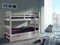MUEBLESYA.COM -Litera niños juevenil Dos Camas con Pack de cajones en Blanco Lavado