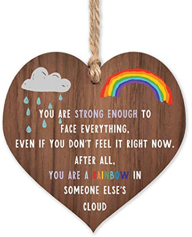 Rainbow gifts | Rainbow in someone else’s cloud | thinking of you - miss you gifts for best friend Keyworker | cheer up gifts | inspirational gifts for women