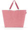 reisenthel shopper XL twist berry – Geräumige Shopping Bag und edle Handtasche in einem – Aus wasserabweisendem Material