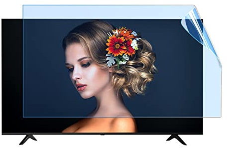 XQHD Frosted Film TV Screen Protector 65in Anti Blu Ray Anti Glare Anti Fingerprint Film Relieve Eye Fatigue for LCD, LED, OLED, QLED 4K HDTV,HD-65in(1429X804) mm