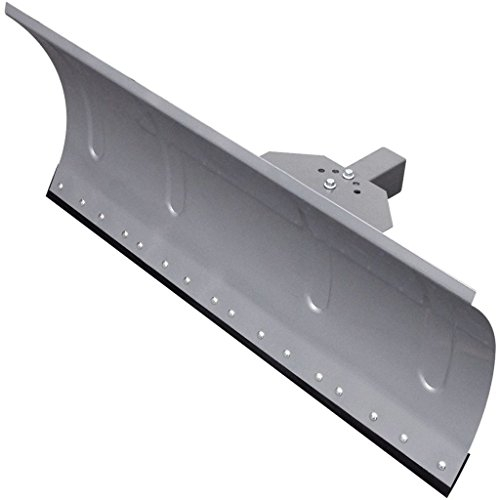 Susany Universal Schneepflug, Schneeschild für Rasentraktor, Schneepflug mit 5 Winkeleinstellungen, Schneeschieber für Rasentraktor Schneefräse, 100×44 cm