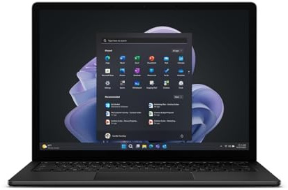 Microsoft Surface Laptop 5 i5-1245U Notebook 34,3 cm (13.5 Zoll) Touchscreen Intel® Core™ i5 8 GB LPDDR5x-SDRAM 256 GB SSD Wi-Fi 6 (802.11ax) Windows 10 Pro Schwarz
