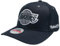 Mitchell & Ness Curved Classic Red Snapback - Eazy B&W, L.A. Lakers