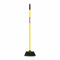 Red Gorilla Poly Yard Broom Yellow Lightweight Sweeping Brush Indoor Home or Outdoor Garden Building Site Soft Fibre Bristles Durable Compact 1.3m