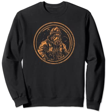 Feuerwehrmann, Feuerwehrfrau , Atemschutz Logo Feuerwehr Sweatshirt