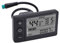 S866 Elektrofahrrad LCD Display, 24 V, 36 V, 48 V, Elektroroller Bedienfeld mit Wasserdichtem Stecker, Fahrradcomputer, Fahrrad Tachometer, Kilometerzähler für 22,2 Mm/0,9 Zoll Len