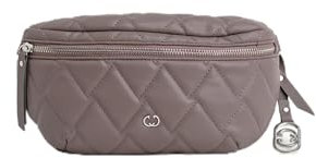 Gerry Weber Damen Umhängetasche mit Rautenstepp unifarben Grey 99