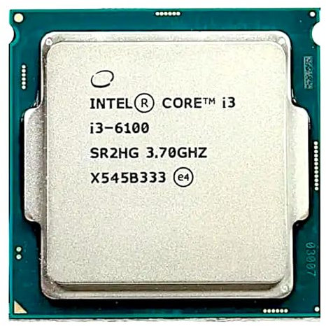 Intel Core i3-6100 3.70 GHz Dual-Core Quad-Thread 3 MB Cache 51 W CPU Procesador LGA 1151