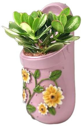 Blumenkasten zum Aufhängen für Wand – Balkonkasten, Slipper, wasserdicht, bunt, für Geländer, Balkon und Garten