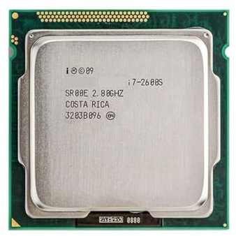 Processeur I7 2600S 2,8 GHz Quad-Core 8 Threads 65 W Processeur LGA 1155