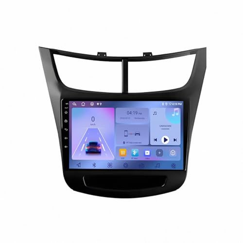 Car Radio per Ford Fiesta 2009-2014 Android 15 9 Pollici Auto Tablet Stereo con Bt Fm Wifi Dual Usb Per, 4 Core 4G+64G