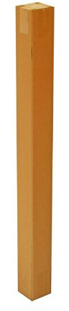 HaGa® Karton Faltkarton Versandkarton Verpackungsmaterial 10cmx10cmx160cm 50 St.