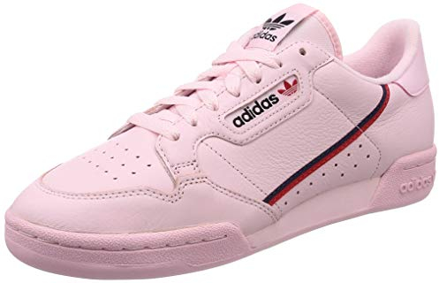 adidas Continental 80, Scarpe da Ginnastica Basse Uomo, Rosa Pink Roscla Escarl Maruni, 38 EU
