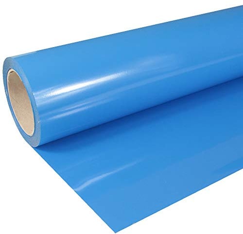 Siser 18€/m² Flexfolie P.S. Film Easy Weed A0011 Hellblau 50cm x 1m Bügelfolie Flex Folie