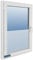 TEXMAXX Blickdichte Fensterfolie selbsthaftend - 45cm x 150cm - Milchglasfolie selbstklebend Fenster - Sichtschutzfolie Fenster - Fensterfolie Milchglas – Jalousie Design