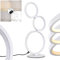 HOFSTEIN LED Stehlampe Rodekro, dimmbare Stehleuchte aus Metall in Weiß, 36 Watt, 3200 Lumen, Lichtfarbe 3000 Kelvin (warmweiß), Standleuchte m. Dimmer über den Fußschalter