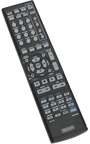 ALLIMITY AXD7622 Fernbedienung Ersetzen für Pioneer AV Receiver VSX-921-K VSX-826-K VSX-823-K VSX-822-K VSX-821-K VSX-819H-K VSX-524-K VSX-523-K VSX-522-K VSX-521-K VSX-520-K