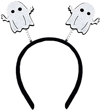 Oblique Unique® Geister Haarreifen Gespenster Haarreif für Fasching Karneval Motto Party Halloween Geist Gespenst Kostüm Accessoires