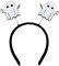 Oblique Unique® Geister Haarreifen Gespenster Haarreif für Fasching Karneval Motto Party Halloween Geist Gespenst Kostüm Accessoires