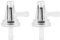Ocnvlia 2X Motorrad Snowmobile Clear Inline Gas RECHTE KRAFTSTOFFFILTER 1/4 6 / 7MM Bike