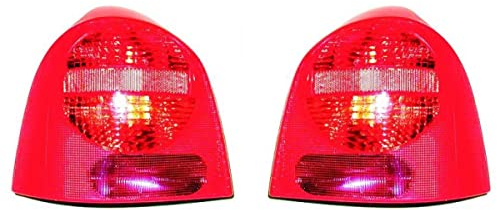 DM Autoteile 400912 Depo/TYC Rückleuchte SET kompatibel für Renault Twingo I C06 ab 98-07