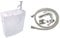 Wirquin 50720090 Réservoir Iseo combiné Lave-Mains intégré au réservoir, Blanc & KIT Complet Hygiene DOUCHETTE ABS