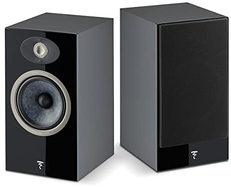 Focal Theva No.1 - Altavoces para estantería (2 vías), Color Negro