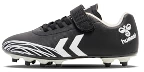 hummel Top Star F.g. Jr Football Shoe, Black White, 29 EU