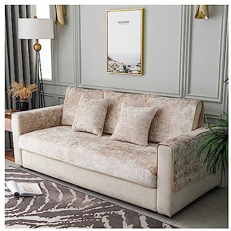 WULTNICEW Sofabezug L Form Sofa Überzug 2 3 4 Sitzer Ecksofa Sofaschoner rutschfest Sofa Überwurfdecke Sofaüberwurf Sofabezüge Sofaschutz Katze/Hunde