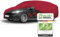 WALSER Premium Abdeckung Auto Indoor Stretch Plus Qualitätssieger Sehr Gut* Autoabdeckung Winter Autogarage Abdeckung Autoplane Winter Autogarage Abdeckung Winter Auto Abdeckplane Kombi Größe 6 rot