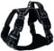 UVTQSSP Hundegeschirr Kleine Hunde mit Leine Gepolstert, Welpengeschirr, Dog Harness Hunde Geschirr Klein (Schwarz, S)