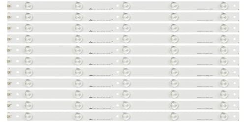 VOLDO 11pcs / satz LED Backlight Strip Fit for Hisense HD500DF-B54/58 LTDN50D LTDN50K LTDN50K220WTEU T550HVN07.1 SVH500A24 LTDN50D36TUK (Size : 5 set 55pcs)