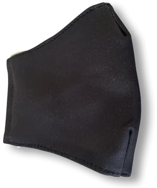 Ajo! Wiederverwendbare Gesichtsmaske Mundschutz Nasenschutz für Kinder (Schwarz)