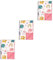 VICASKY 3st Doudou Komfortdecke Weiches Beruhigendes Handtuch Elefant Tröster Neugeborene Decken Kleinkinddecke Kinderbett Zur Aufnahme Von Decken Babydecke Rosa Kristallsamt