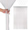 Trimming Shop Glitter Beaded String Curtains Polyester Fly Screen Room Divider Fringe Panel Spaghetti Tassel Curtain Decorative for Doorway, Windows & Event Decoration, 200cm x 100cm, Silver