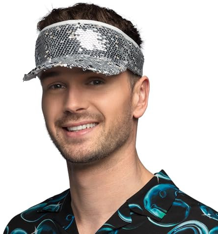 Boland - Schirmmütze Blitz, Cap für Erwachsene, 90er Jahre Mütze für Festival, Karneval oder Retro Mottoparty